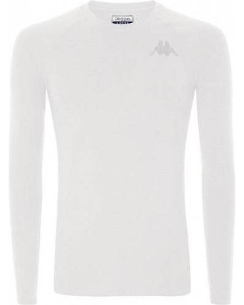 KAPPA CAMISETA TÉRMICA DE TREINO VURBAT BRANCA BLANCO