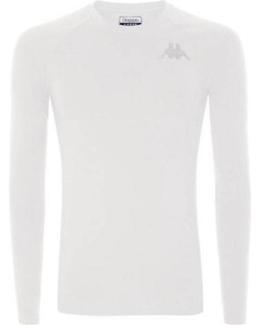 KAPPA CAMISETA TÉRMICA DE TREINO VURBAT BRANCA BLANCO
