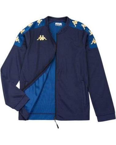 FELPA KAPPA GIULLIO BLU NAVY AZUL