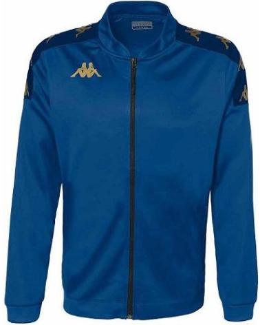 FELPA KAPPA GIULLIO BLU ELETTRICO AZUL