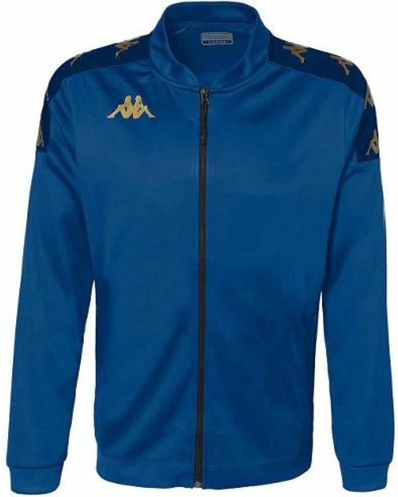 FELPA KAPPA GIULLIO BLU ELETTRICO AZUL