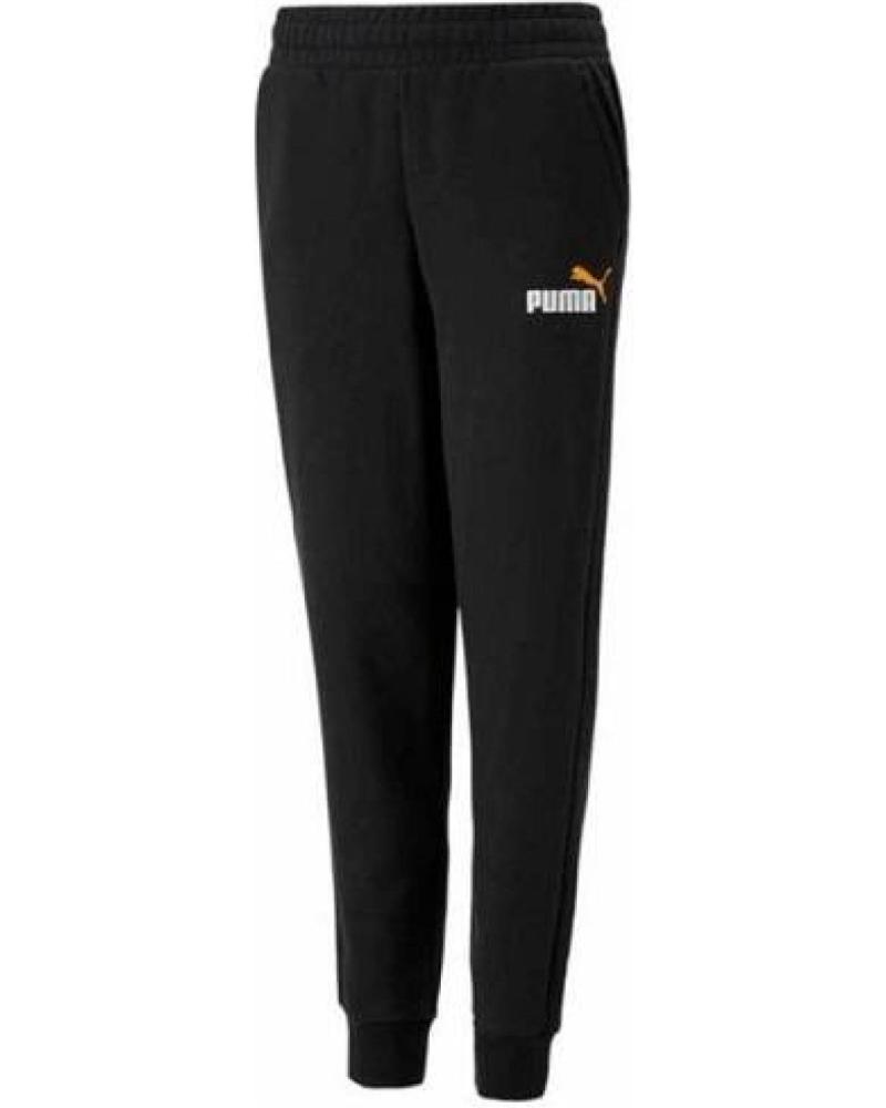 Início-PUMA-ESS-2-COL-LOGO-PANTS-BLACK-FA2023-NEGRO