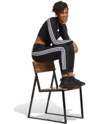ADIDAS FUTURE ICONS REGULAR 3-STREIFEN HOSE SCHWARZ NEGRO