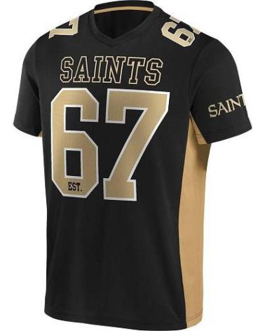 FANATICS VALUE FRANCHISE POLY MESH T-SHIRT BLACK SP2023 NEGRO