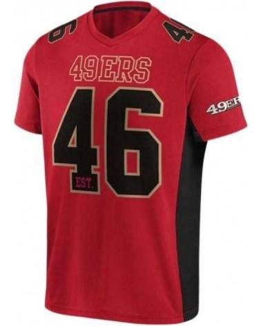 FANATICS NFL SAN FRANCISCO 49ERS RED T-SHIRT ROJO