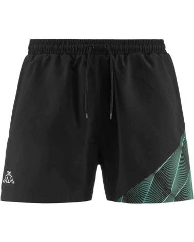 SHORT DE BAIN KAPPA EONE GRAPHIK NOIR NEGRO
