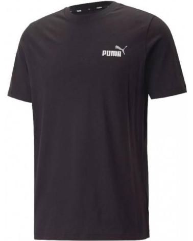 T-SHIRT PUMA ESSENTIEL PETIT LOGO NOIR SP2023 NEGRO