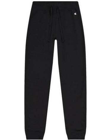 PANTALONE TUTA CHAMPION RIB CUFF NERO NEGRO