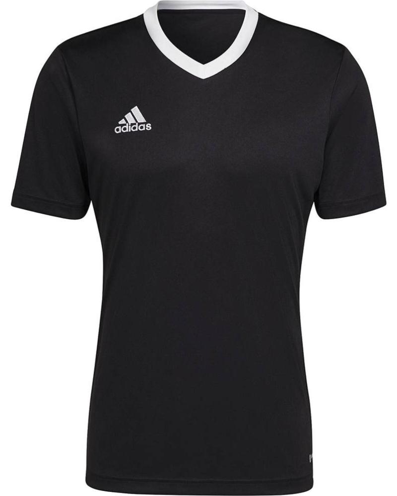 MAILLOT DE FOOTBALL ADIDAS ENTRADA 22 NOIR POUR HOMME NEGRO