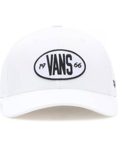 VANS OFF THE WALL 1966 STRUCTURED JOCKEY WHITE CAP BLANCO