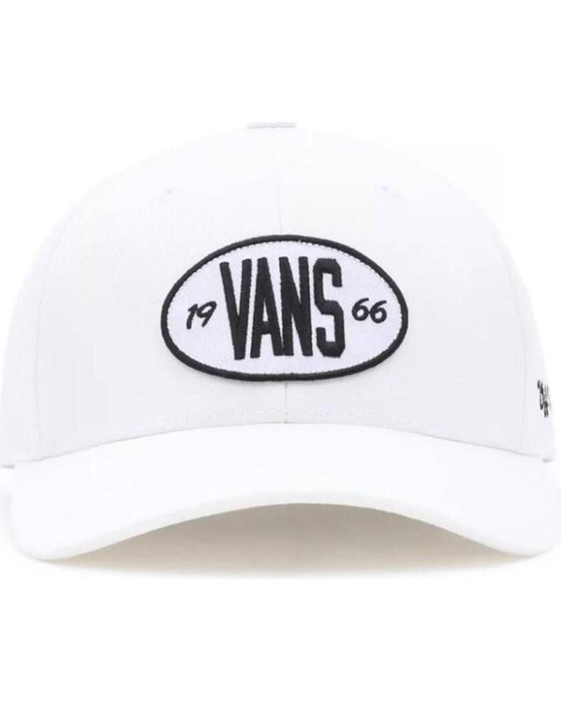 VANS OFF THE WALL 1966 STRUCTURED JOCKEY WHITE CAP BLANCO