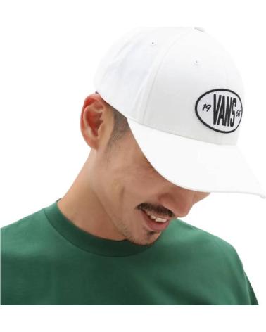 VANS OFF THE WALL 1966 STRUCTURED JOCKEY WHITE CAP BLANCO