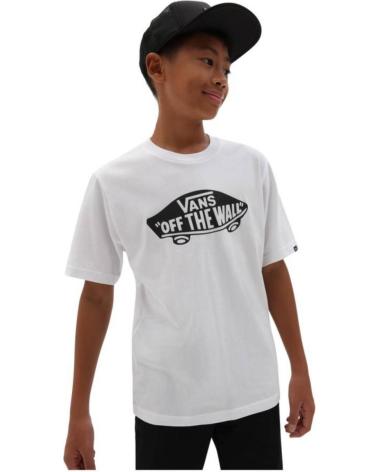 T-SHIRT VANS OFF THE WALL OTW BIANCO NERO SP2023 BLANCO