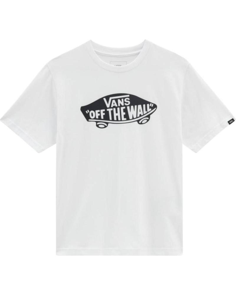 T-SHIRT VANS OFF THE WALL OTW BIANCO NERO SP2023 BLANCO