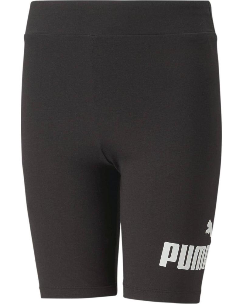 PUMA ESS LOGO SHORT LEGG BLACK SP2023 PUMA BLACK