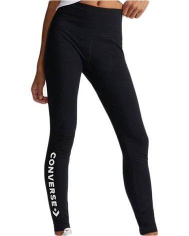 LEGGINGS CONVERSE WORDMARK NOIRS NEGRO