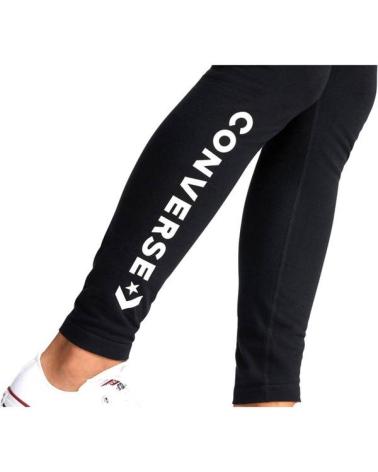 LEGGINGS CONVERSE WORDMARK NOIRS NEGRO