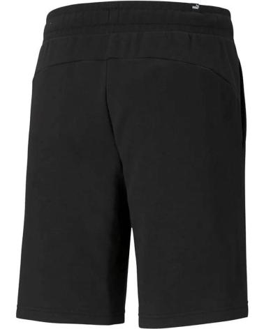 SHORT PUMA ESSENTIALS SLIM NOIR AVEC LOGO NEGRO