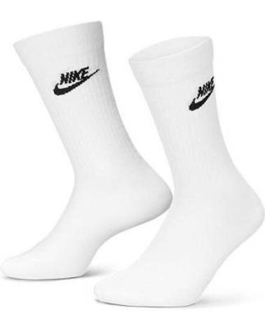 MEIAS NIKE EVERYDAY ESSENTIAL DX5025 - PACK DE 3 PARES BRANCOS BLANCO