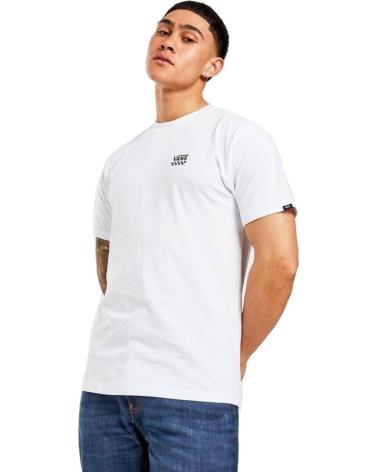 VANS OFF THE WALL LEFT CHEST LOGO II SS WHITE SP2023 BLANCO