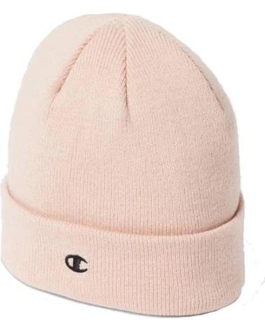BONNET EN MAILLE ROSE CHAMPION ROSA