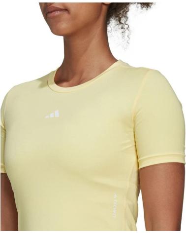 CAMISETA ADIDAS TECHFIT TRAINING AMARILLA AMARILLO