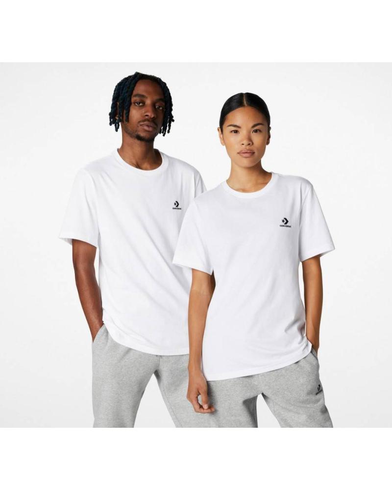 CAMISETA CONVERSE STAR CHEVRON UNISEX BLANCA BLANCO