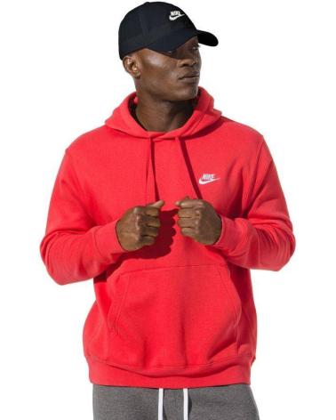 Accueil-NIKE-SUDADERA-SPORTSWEAR-CLUB-ROJO