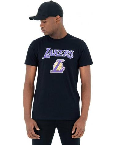 NEW ERA CAMISETA LA LAKERS NBA LOGO NEGRO