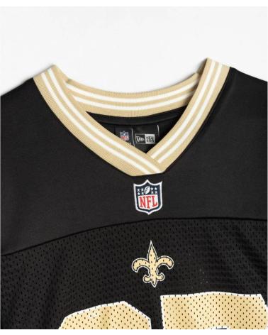 NEW ERA T-SHIRT NFL NEW ORLEANS SAINTS OVERSIZE NOIR NEGRO
