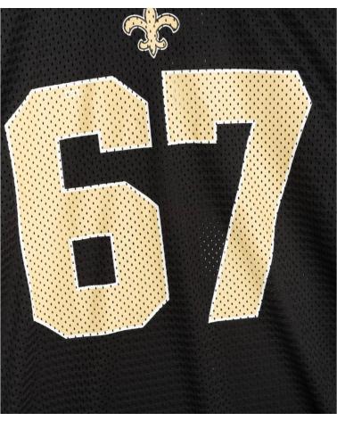 NEW ERA T-SHIRT NFL NEW ORLEANS SAINTS OVERSIZE NOIR NEGRO