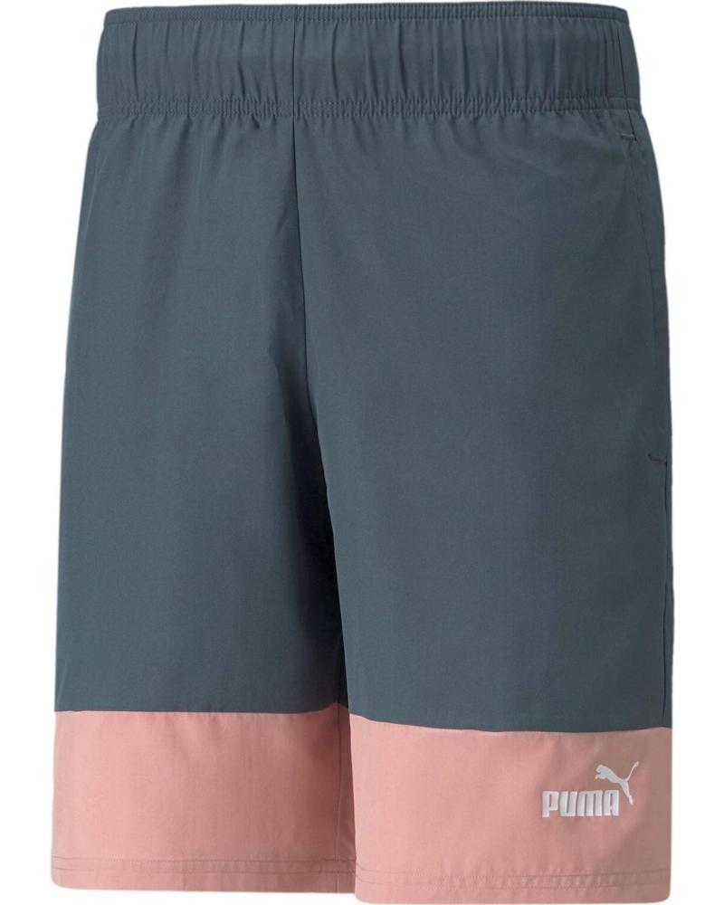 PUMA PANTALÓN CORTO POWER COLORBLOCK MULTICOLOR MULTICOLOR
