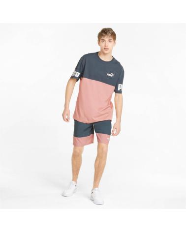 PUMA PANTALÓN CORTO POWER COLORBLOCK MULTICOLOR MULTICOLOR
