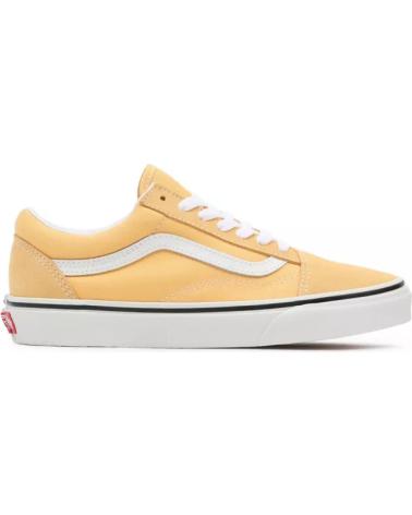 VANS OLD SKOOL FLAX-TRUE YELLOW - CLASSIC UNISEX SNEAKERS AMARILLO