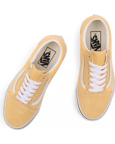 VANS OLD SKOOL FLAX-TRUE AMARILLO - ZAPATILLAS CLÁSICAS UNISEX AMARILLO