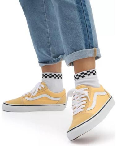 VANS OLD SKOOL FLAX-TRUE AMARILLO - ZAPATILLAS CLÁSICAS UNISEX AMARILLO