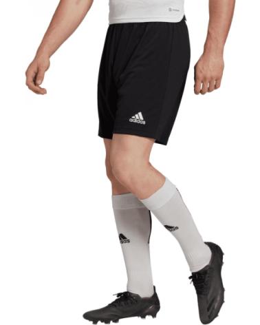 ADIDAS ENTRADA 22 NEGRO - PANTALÓN CORTO DEPORTIVO NEGRO