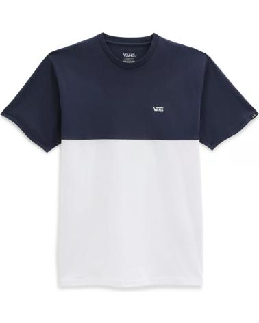 CAMISETA VANS COLORBLOCK BLANCO BLANCO
