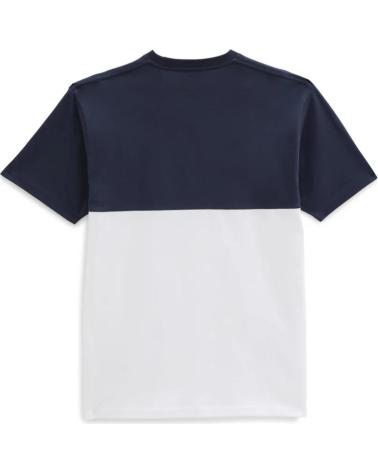 CAMISETA VANS COLORBLOCK BLANCO BLANCO