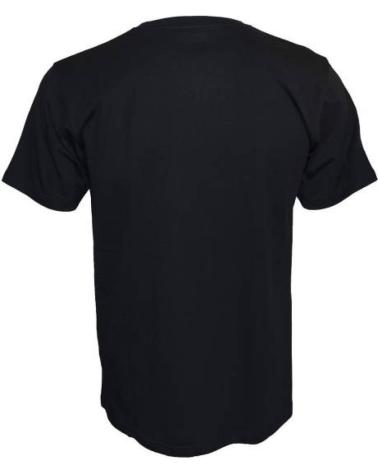 CAMISETA KAPPA TURMANI NEGRA CON LOGO ARCOÍRIS NEGRO