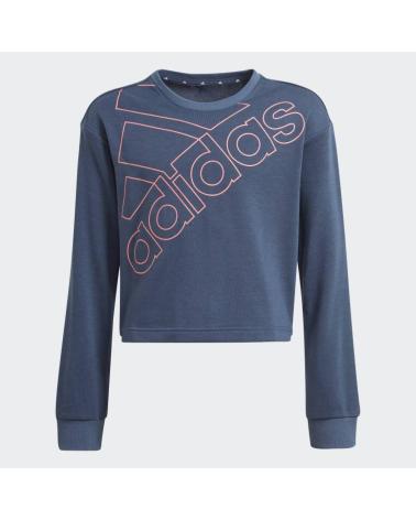 CAMISOLA ADIDAS G LOGO PARA MENINA AZUL AZUL