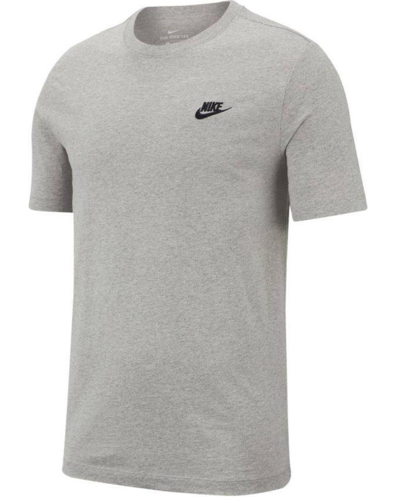 NIKE CAMISETA SPORTSWEAR CLUB GRIS