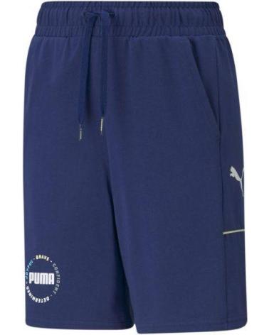 PUMA SHORTS ALPHA JERSEY SHORTS ELEKTRO NEGRO