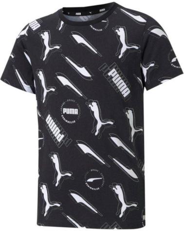 PUMA CAMISETA ALPHA AOP B 58588901 NEGRO