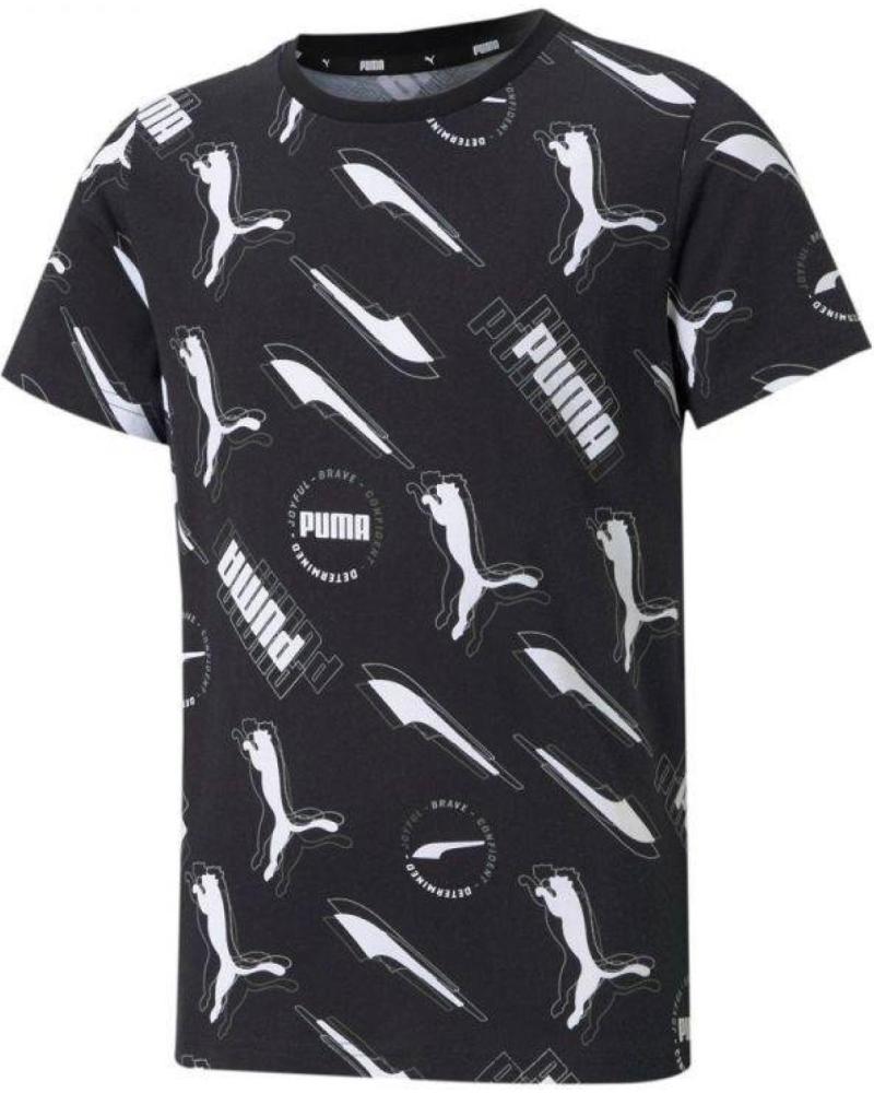 PUMA CAMISETA ALPHA AOP B 58588901 NEGRO