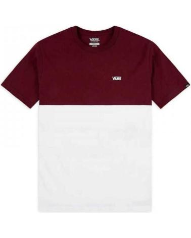 CAMISETA VANS MN COLORBLOCK BLANCA BLANCO