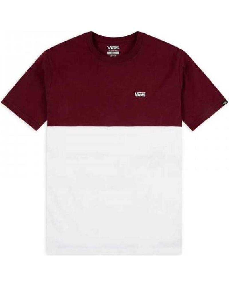 CAMISETA VANS MN COLORBLOCK BLANCA BLANCO