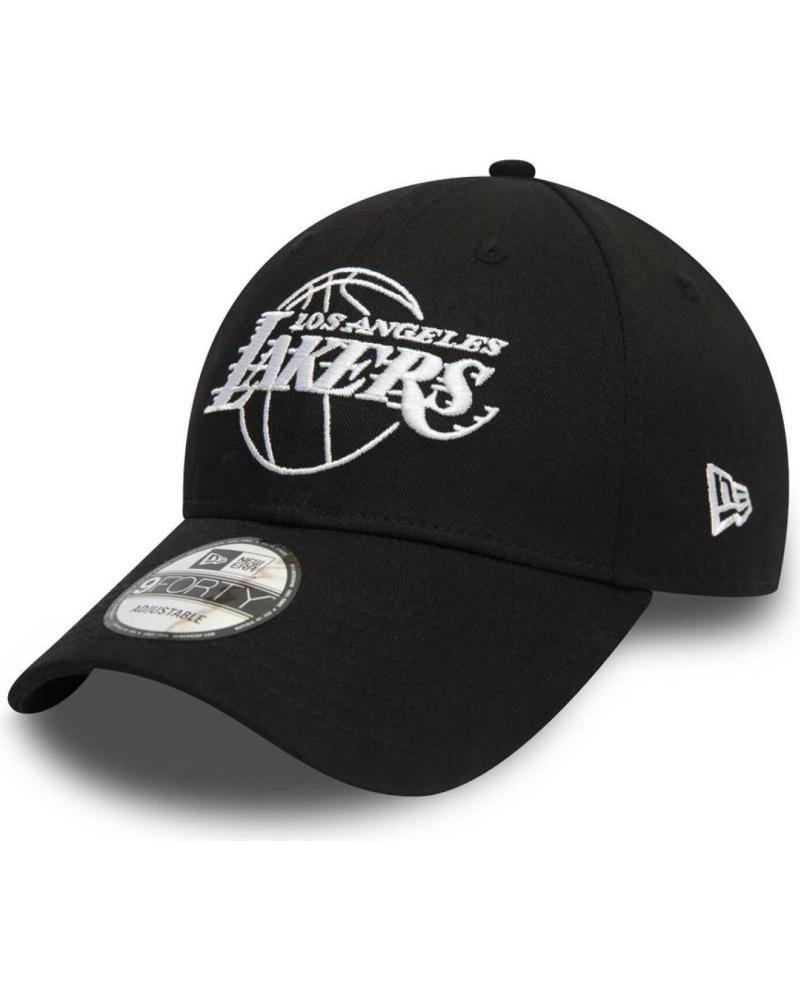 NEW ERA NBA LOS ANGELES LAKERS ESSENTIAL SCHWARZ NEGRO