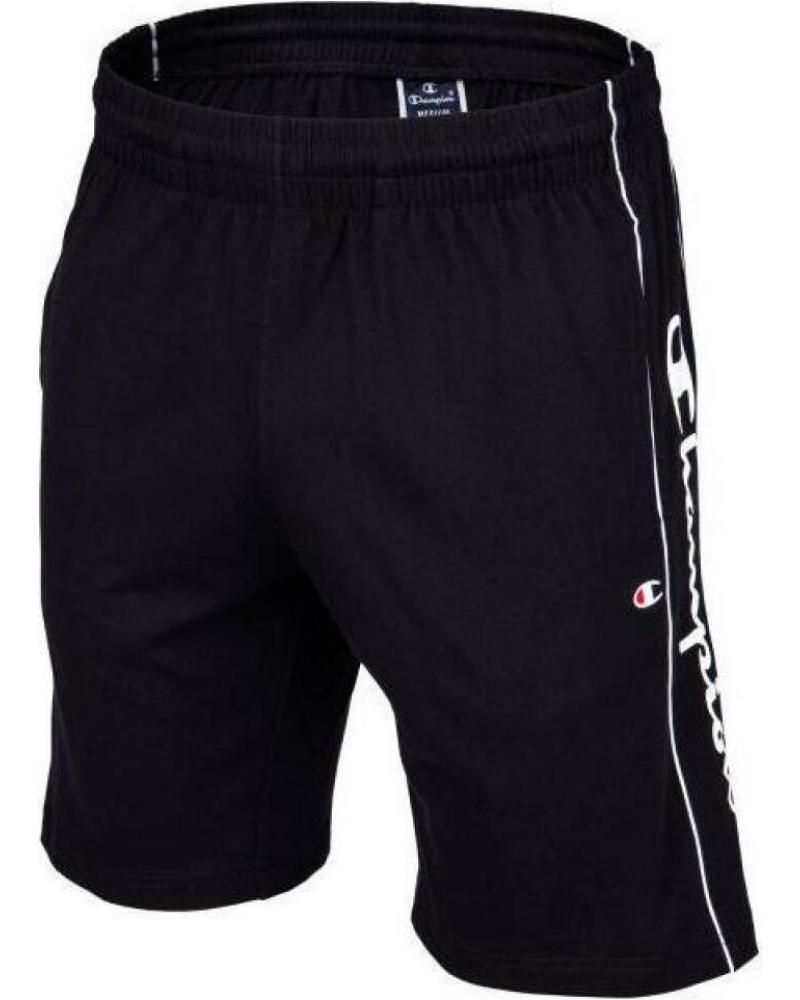 CHAMPION PANTALON CORTO BERMUDA NEGRO