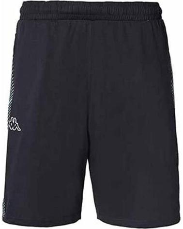 PANTALÓN CORTO DEPORTIVO KAPPA EVEIG GRAPHIK NEGRO PARA HOMBRE NEGRO